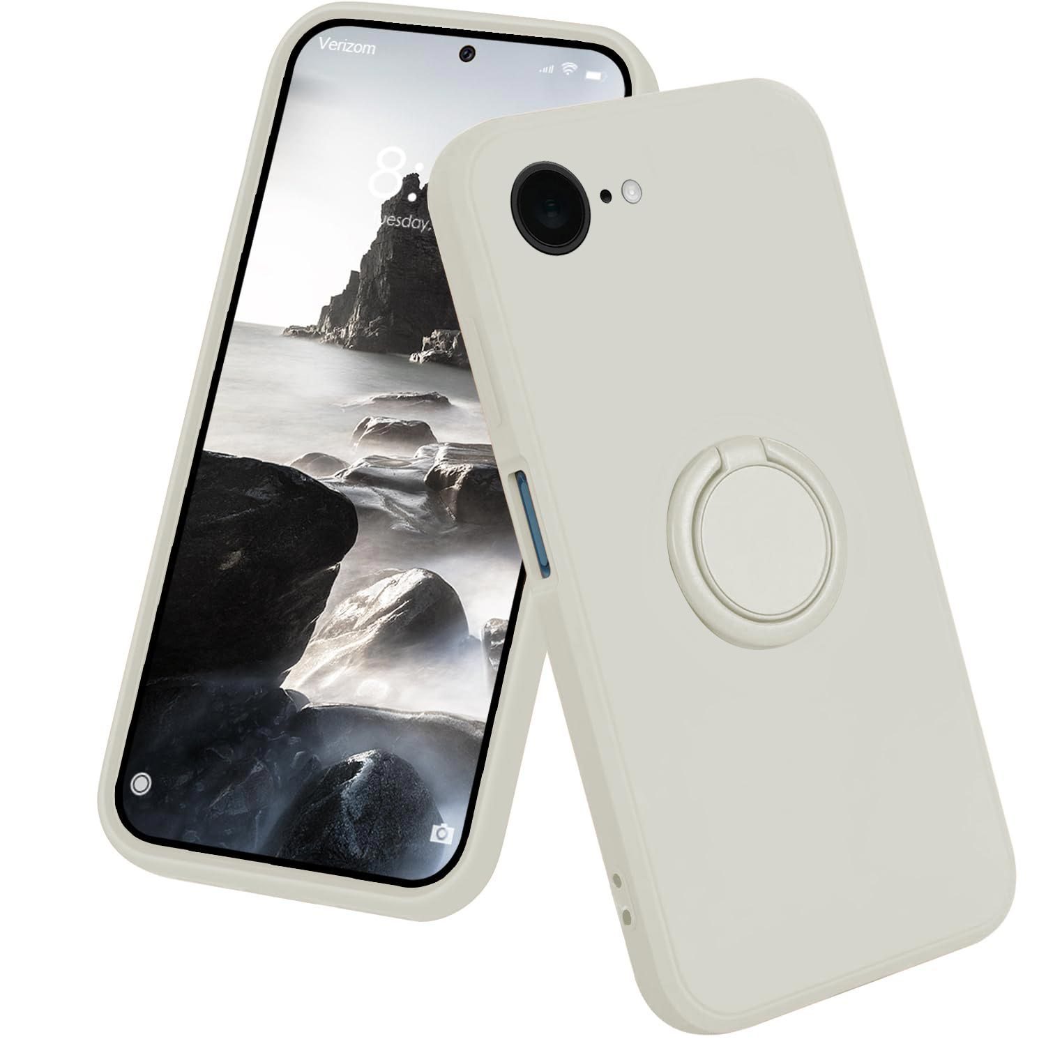 TEMU Phone Case: Ring Case Compatible With Iphone 16e, Ultra Slim Drop Protection Case With 360Â° Rotating Ring Stand, Magnetic Mount Support,