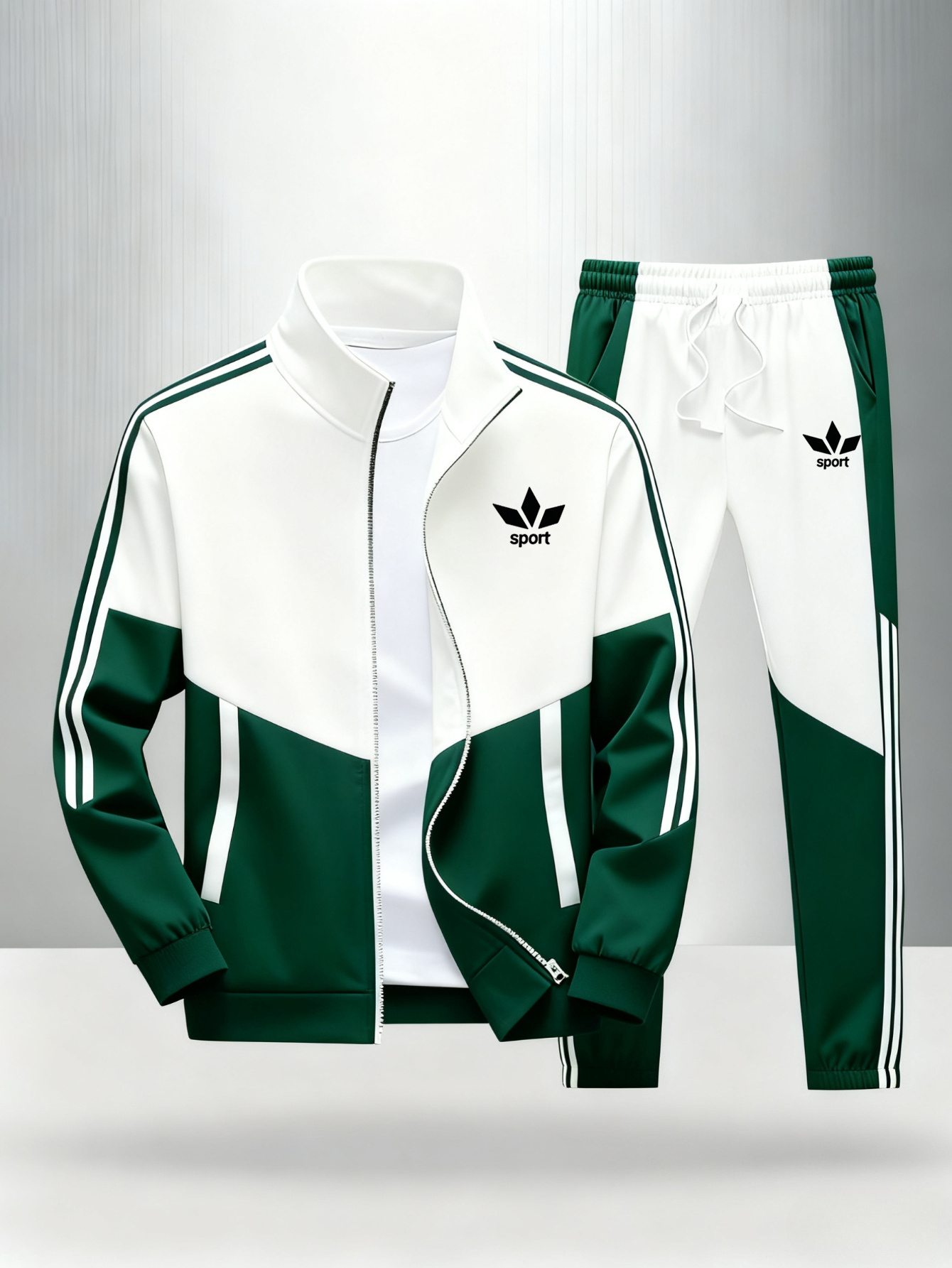 youth casual sports suit new casual sports jacket with matching pants comfortable and lightweight suitable for   unisex design   in multiple colors     for outdoor activities   designed for teenagers