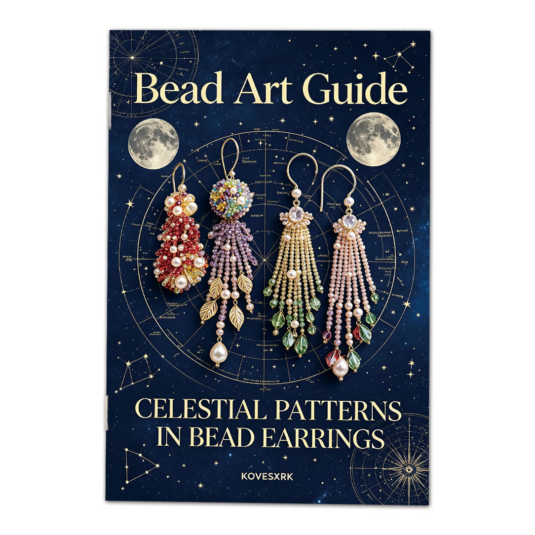 TEMU 1 pièce Guide de fabrication de bijoux par avec couverture astrologique mystérieuse ciel étoilé - Manuel de à l'échelle adapté aux , amateurs et