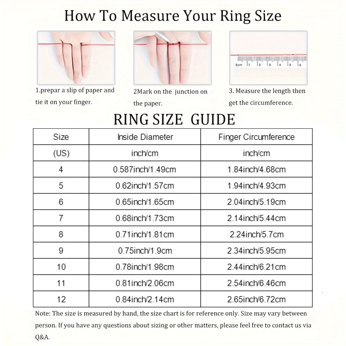 2pcs Geometric Square Ring Set for Women, Wedding & Daily Wear