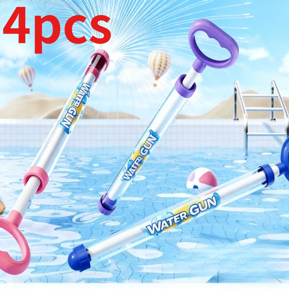 4pcs   cannon toy suitable for outdoor swimming pools and beach party games   water   and photography props is an ideal gift for boys and girls birthday surprises   ship four colors