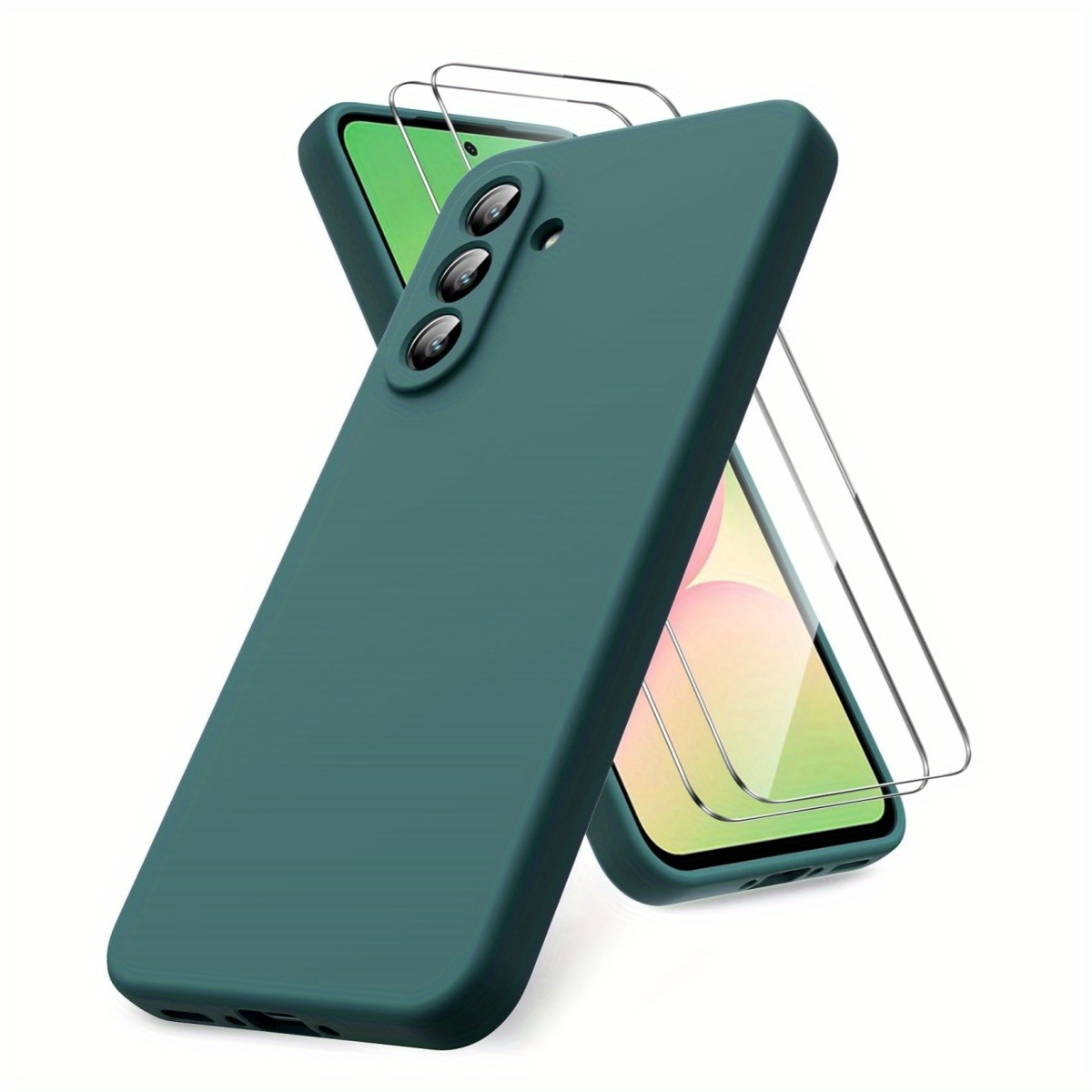 Phone Case: Magnetic Case Compatible with Samsung A16 A17 A56 A57 A36 A37 S26 S25 S24 S23 S22 Ultra S25 FE in Deep Blue/Deep Green/Black/Yellow/Red, Ideal for Gifts Scratchproof Anti-fingerprint