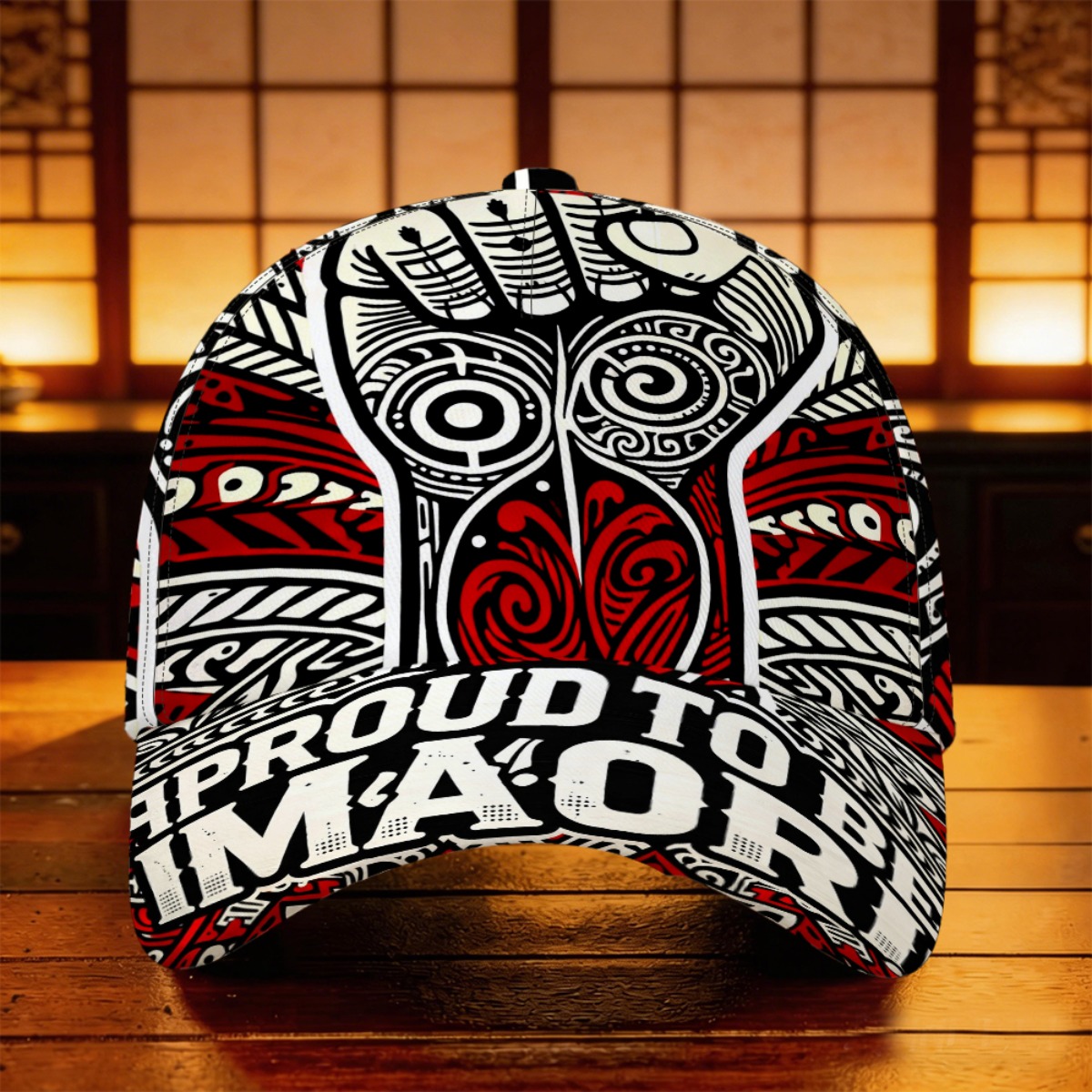 TEMU 1pc Maori Pride Art Baseball Gardening Peaked Skateboarding Comfortable Gift For Dad Trucker Breathable Lightweight Fishing Trip Vintage Daily