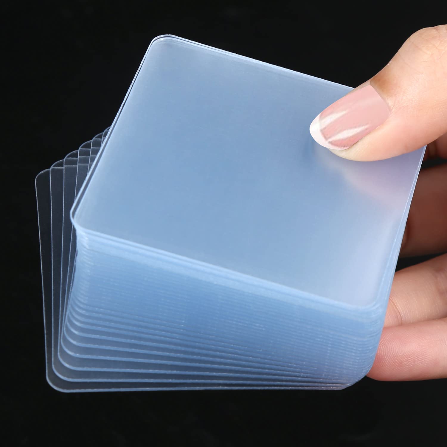 TEMU 25pcs Of Super Strong Double Sided Tape Transparent No Drilling Or Nails Needed, Clear Transparent, Suitable For Plastics, Glass, Metal, Stone,