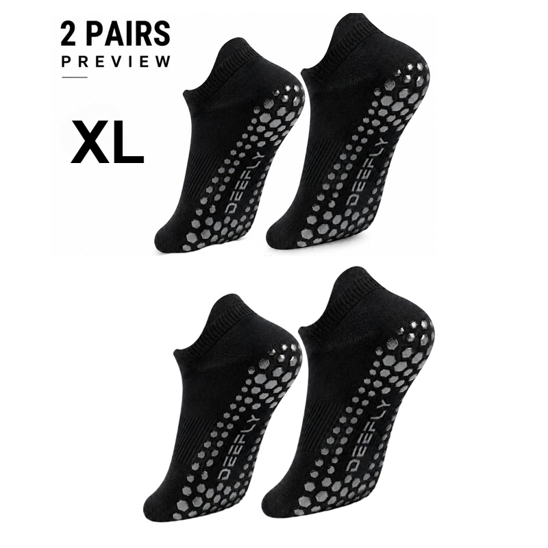 TEMU 2 Tallas Extra Grandes 37-48 Adecuado para Hombres y Mujeres, Calcetines de Yoga, Deportes Profesionales, Running, Pilates, Calcetines