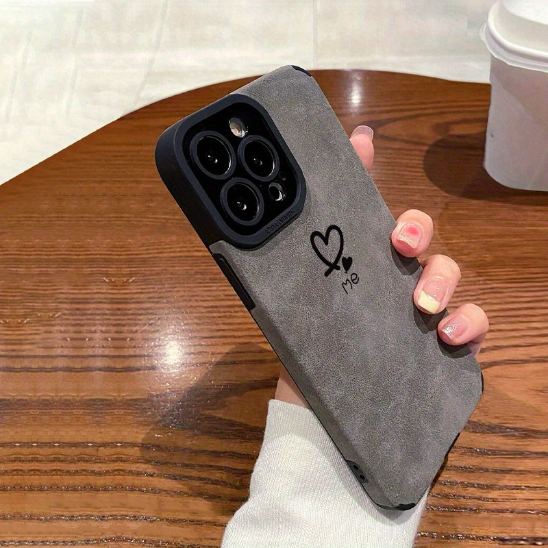 TEMU Phone Case: Simple And Cute Hand- English "me" Pattern Texture Phone Case For Iphone 16/16 Pro/16 Pro Max/16 Plus/ Plus/15 Pro/15 Pro Max, 14/14