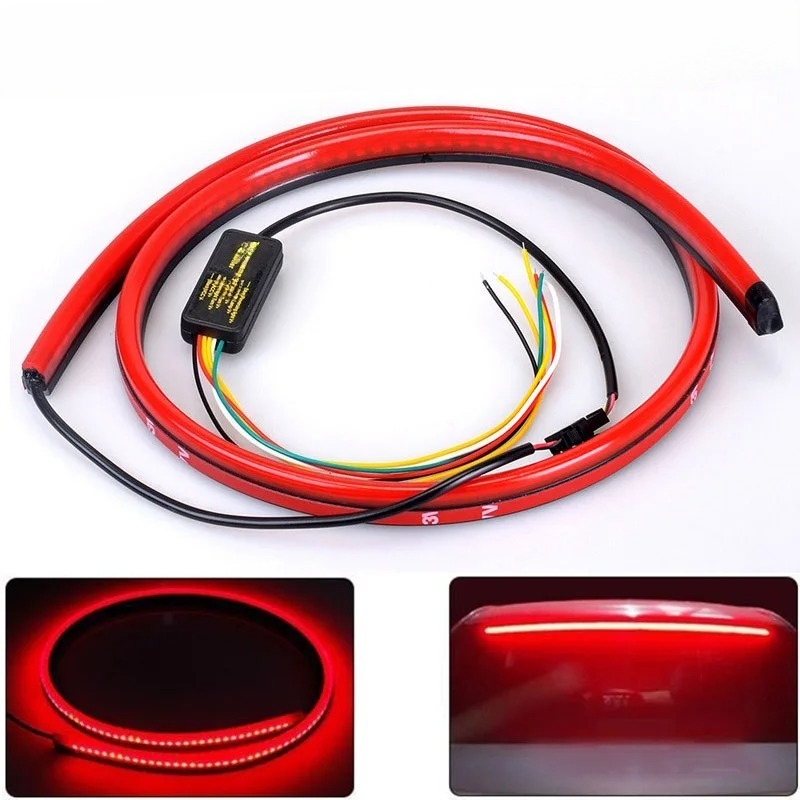 1pc car 100cm universal 12v flexible led light strip multi mode lamp atmosphere lights decorative ambient lighting car accessories Product details 5