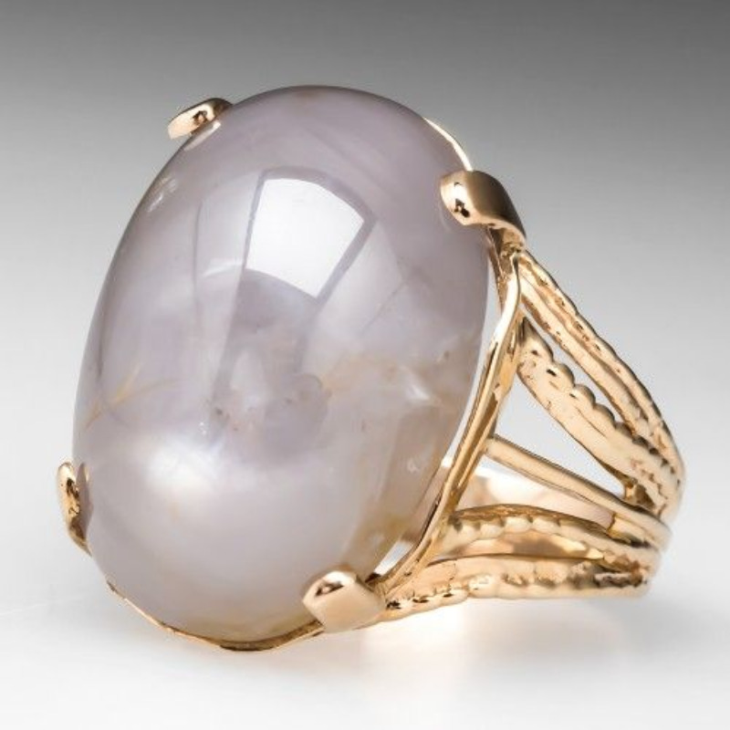 TEMU A Gorgeous And Sparkling 14k Gold Plated Women's Wedding Ring With Freshwater Pearls Inlay Design, Perfect For Weddings And Banquets, Luxurious