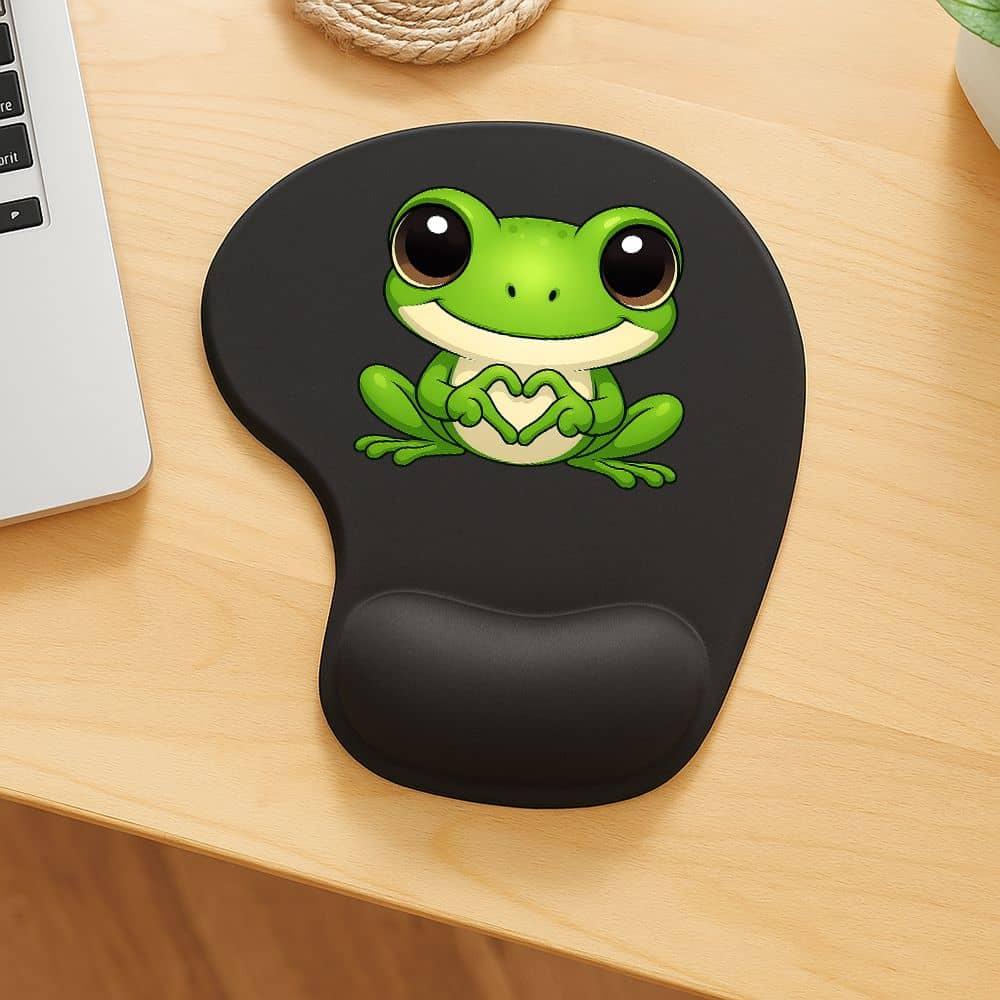 Image of Ergonomic Wrist Rest Mouse Pad: Cute Desk Charm For Home Offices & – The Perfect Christmas Or Birthday Gift!