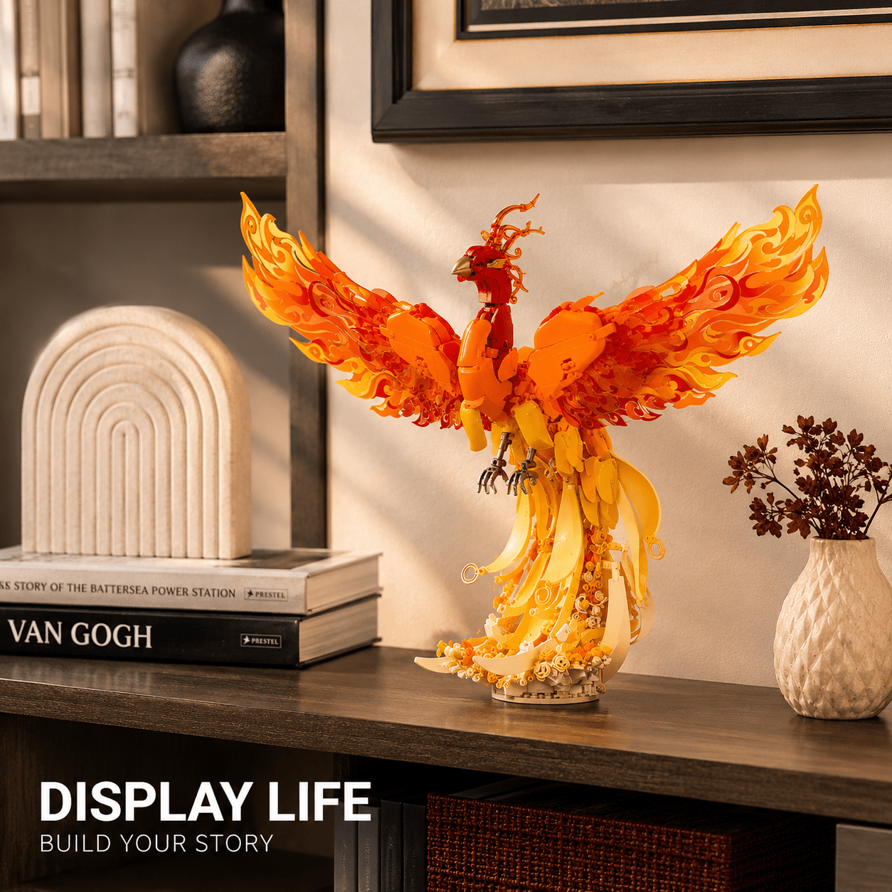 900pcs Phoenix Building Block Model Kit