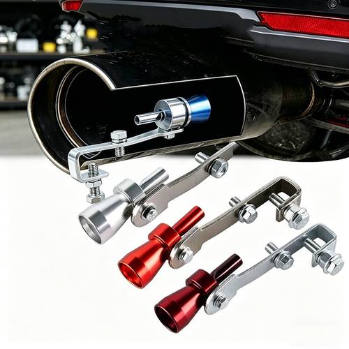 Sport Style Car Tailpipe Turbo Whistle - Pressure-Resistant And Deformation-Resistant High-Quality Aluminum Alloy Car Replacement Additions - Multi-Specifications to Multi-Brand Models Different Modification Needs - Low-Cost Optimizati
