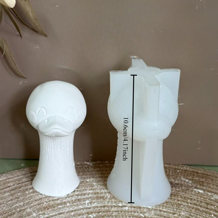 Cute Decorative Garden Silicone Plaster Mold Candle Making Mold Decoration Plug-in