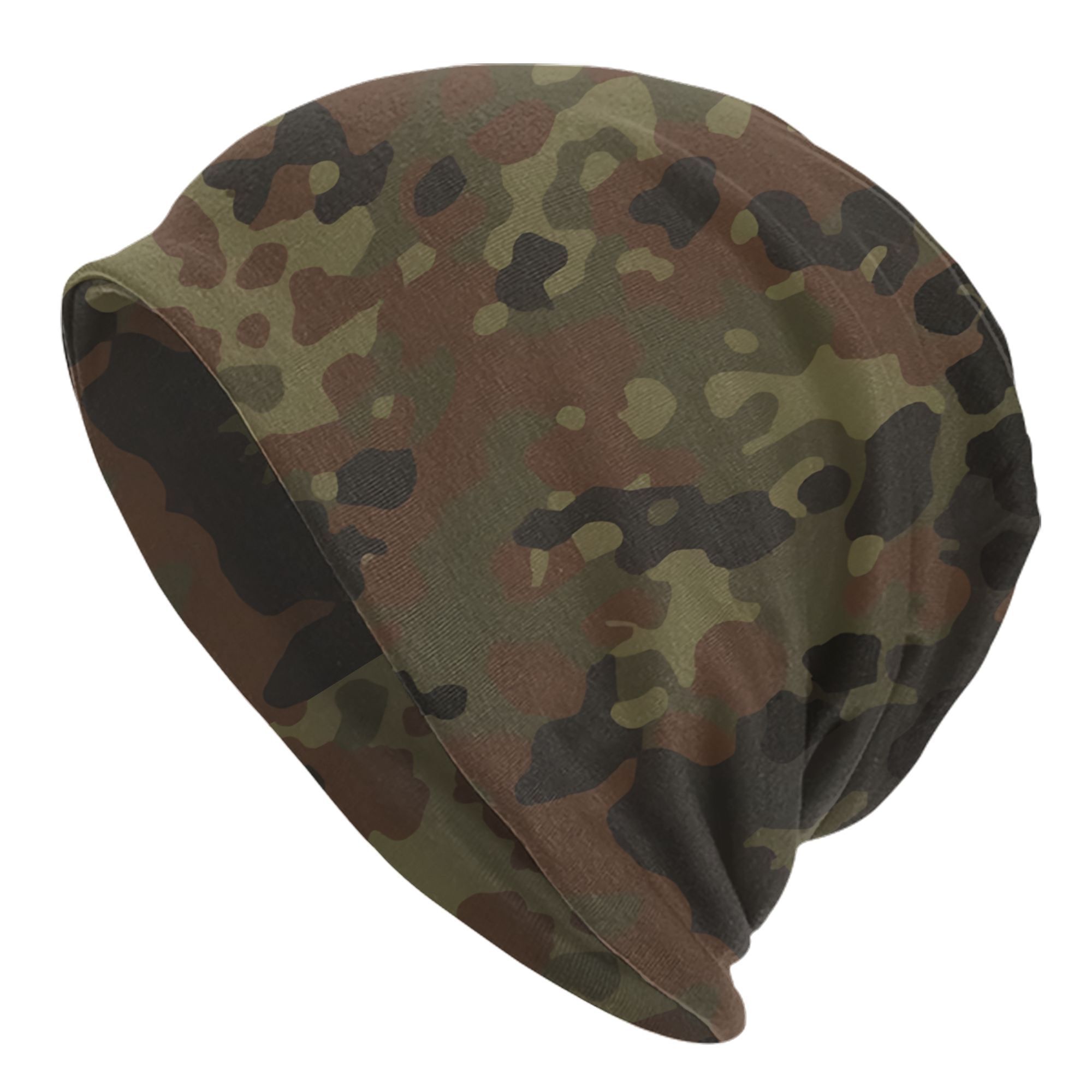 TEMU Flecktarn Bonnet Hats Men Skullies Beanies Novelty Hats