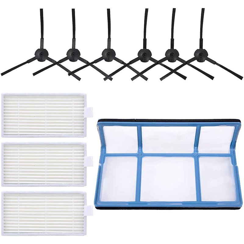 TEMU Set Of Replacement Side Brushes For V3, V3s, V5, V5s, And V5s Pro Robotic Vacuum Cleaner Additions