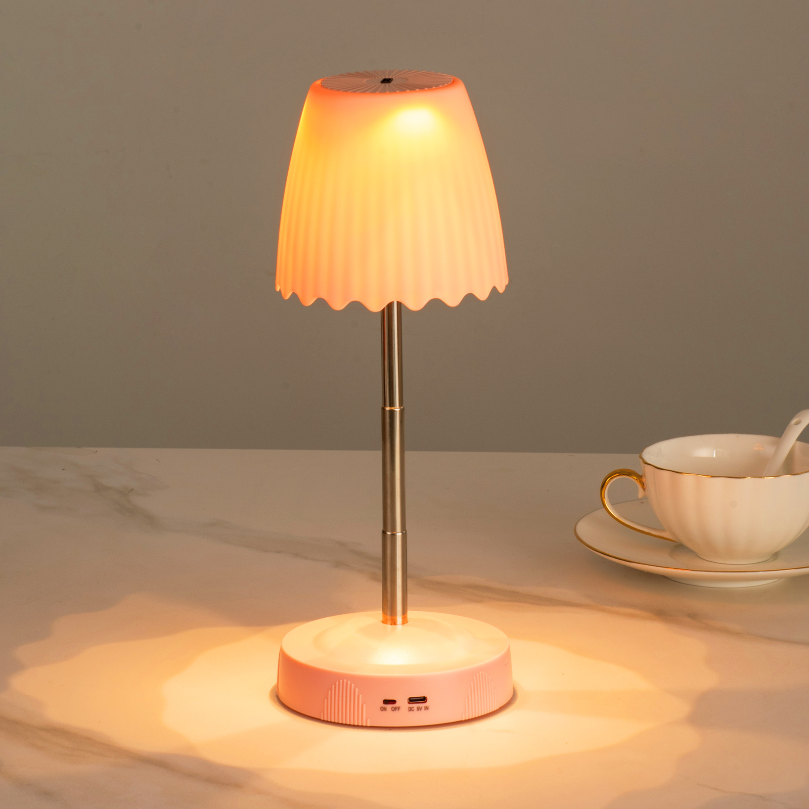 Smart Desk Lamp with Motion Sensor and Dimmable Features