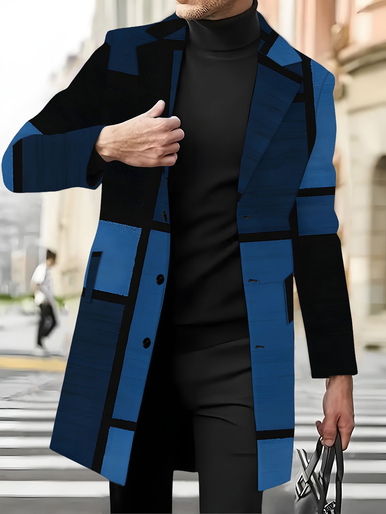 trench coats for men sold on Temu United States