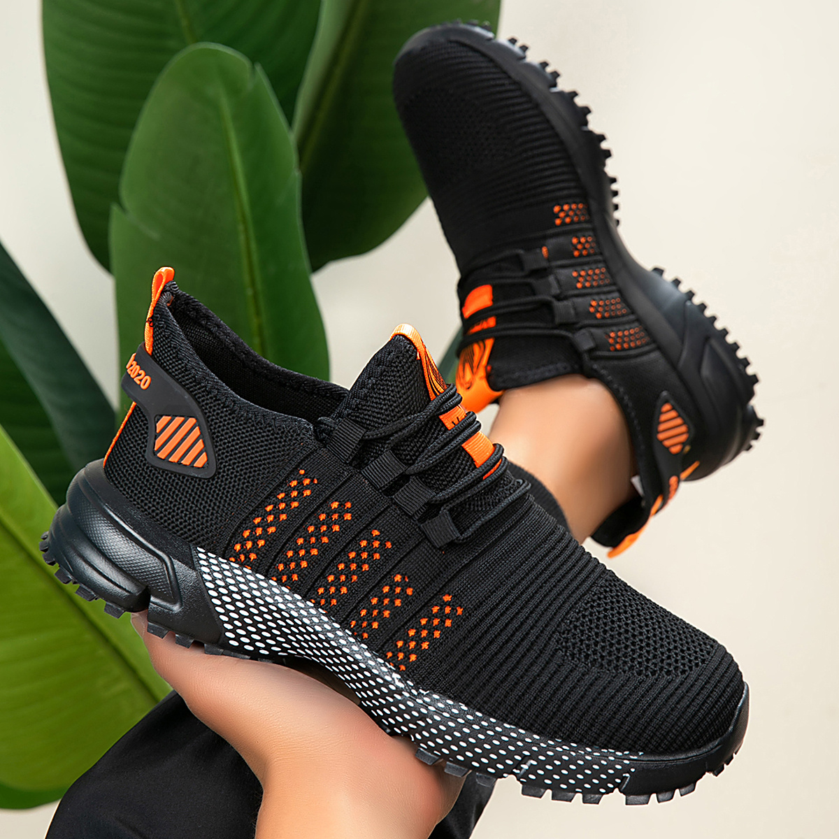 TEMU Sneakers, New Summer Style: Fashionable, Simple, And Breathable Men's Shoes, Versatile Ultra-lightweight Casual Sports Shoes, With