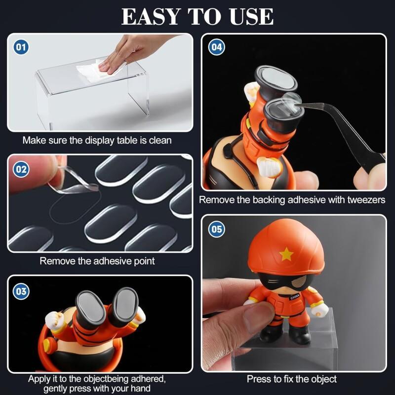 120pcs Premium Reusable Versatile Adhesive Putty, High-quality Poster Sticky, Removable Double-sided Adhesive For Crafts Balloons Festival Party Decorations