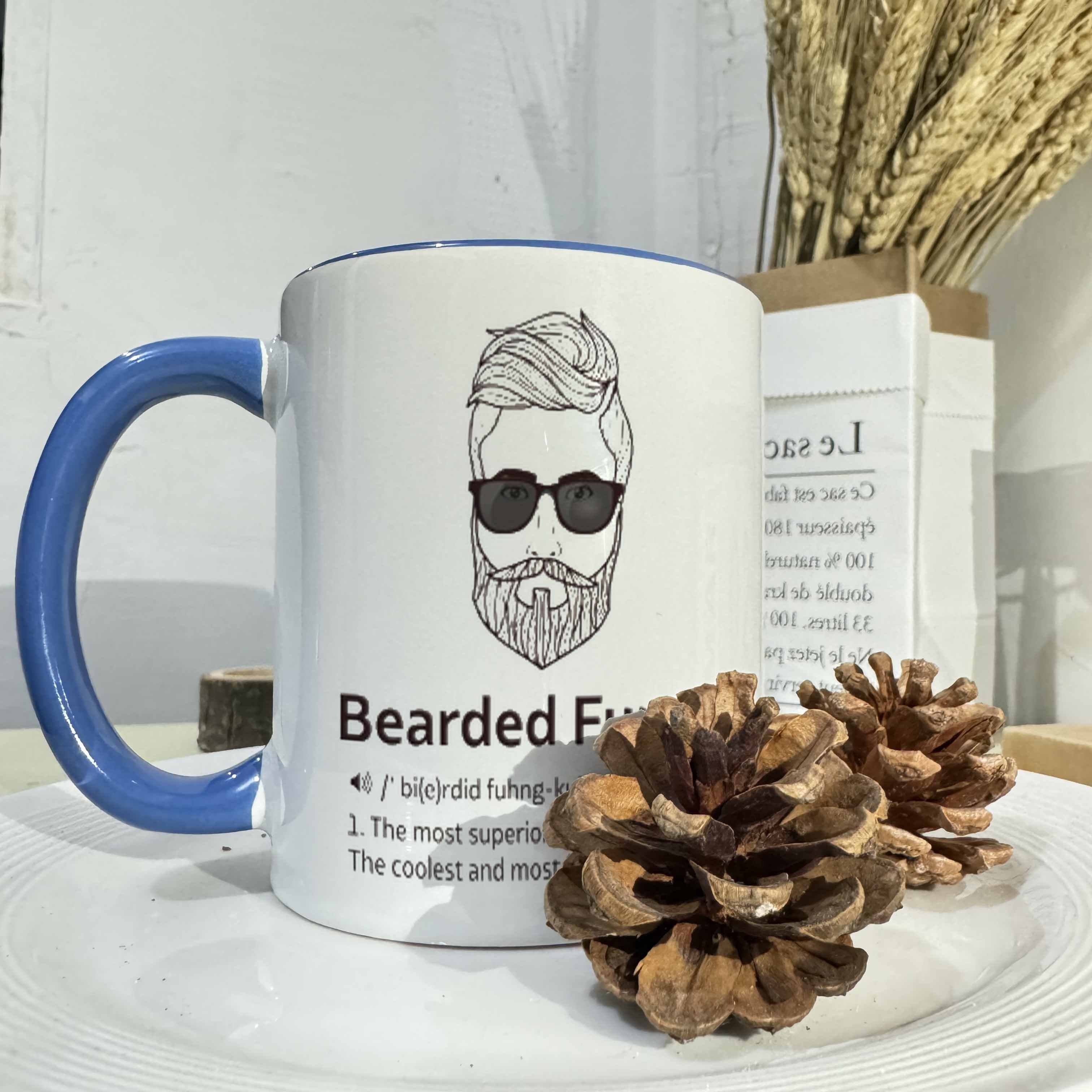 1 stück lustige bart trichter schnurrbart tasse kaffeebecher