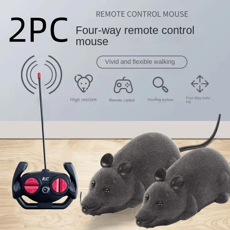 

2pcs Or 1pc The Electric Mouse Interactive Cats And Dogs, Making Pets Stimulated!