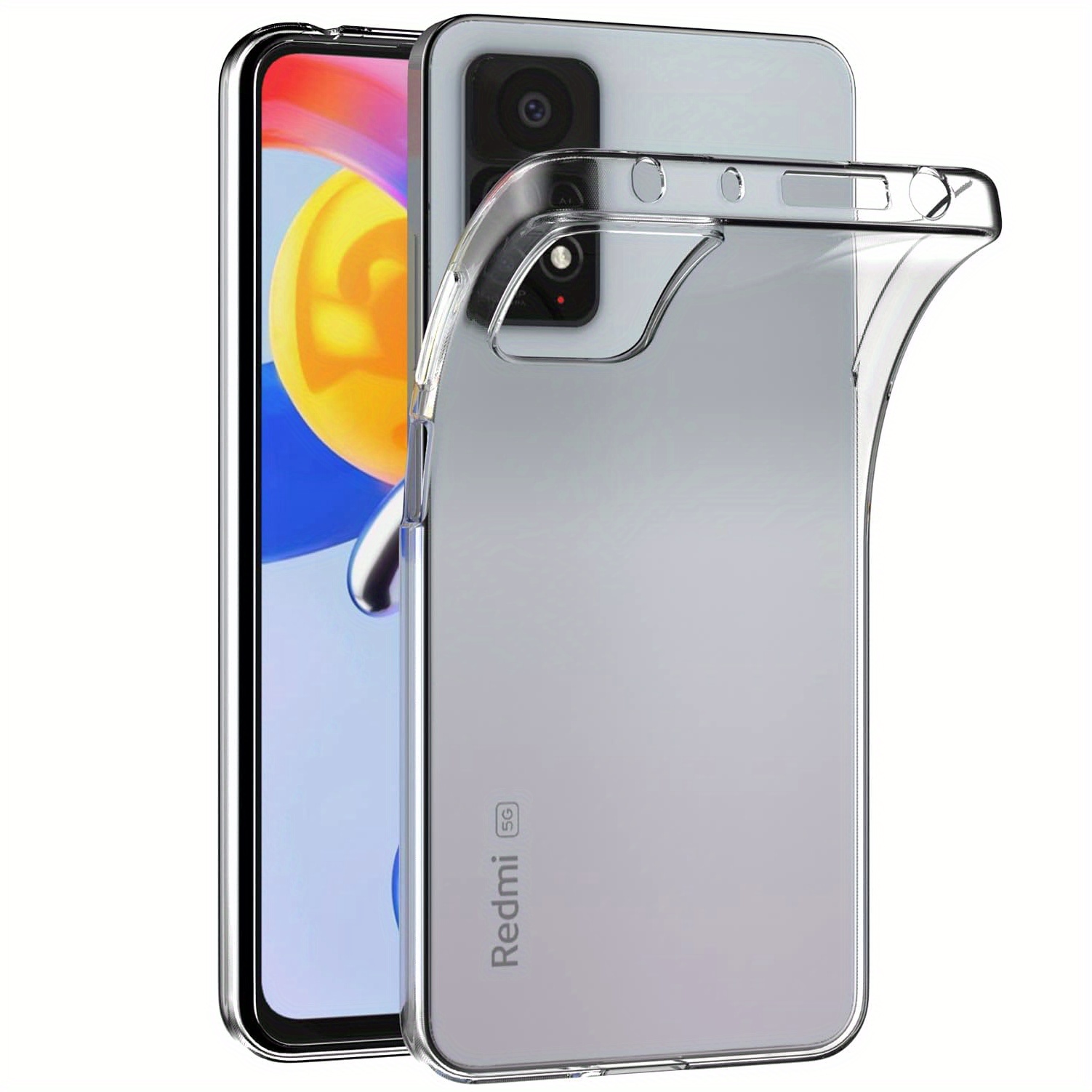 TEMU Phone Case: Case For Xiaomi Redmi Note 11 Pro Clear Case Skin Transparent Protective Sleeve Phone Case Cover