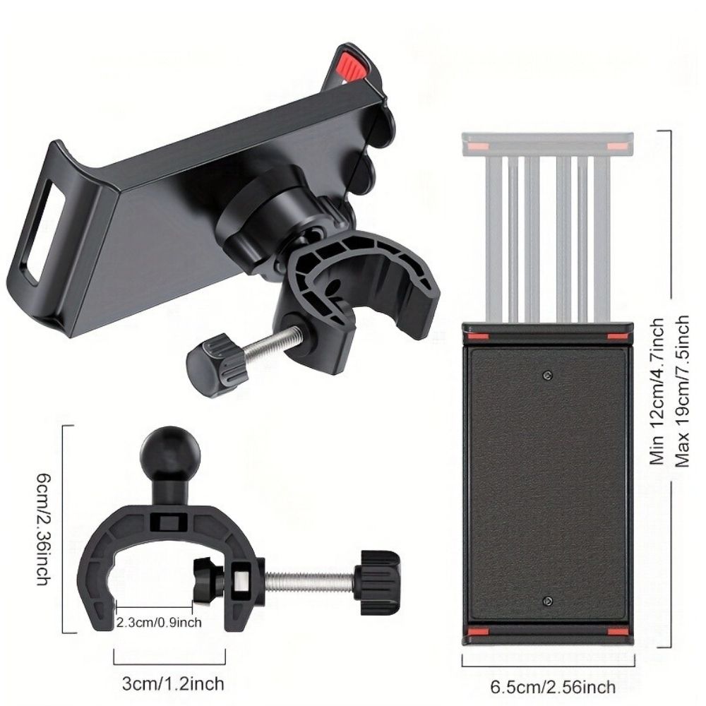 TEMU Universal Microphone Stand For Mobile Phones And Tablets, Suitable For Inch Ipads, Designed Specifically For Live Streaming