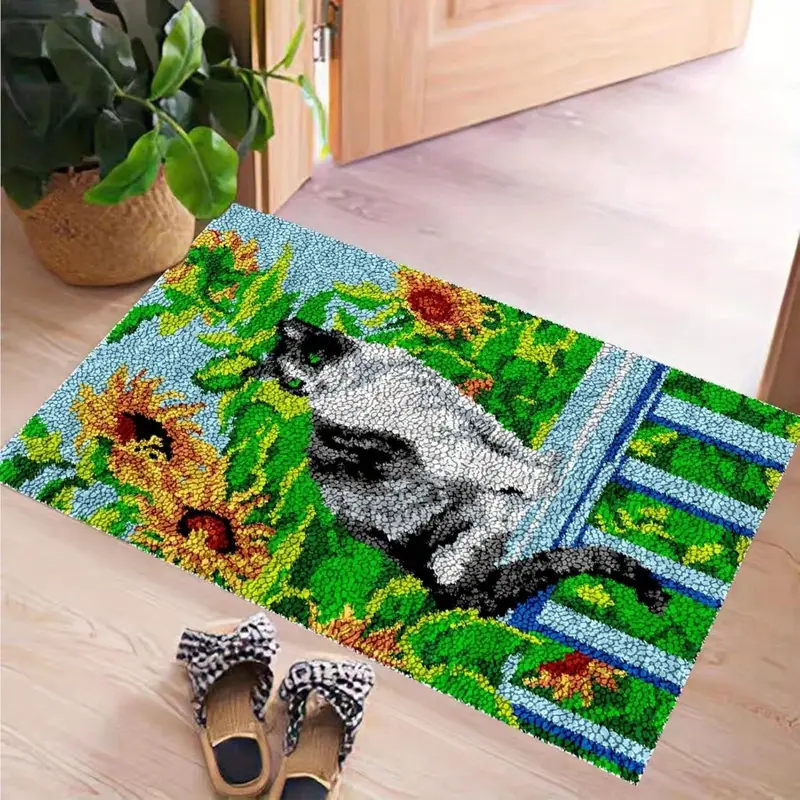 Kits de Crochet de Loquet pour Adultes, Latch Hook Kit de Tapisserie, Tapis Noué à Nouer Soi-Même Kits, Point de Croix, Kit Tapis Point Noué à Faire pour Adultes, Enfants, Débutants 85 Kits de Crochet de Loquet pour Adultes, Latch Hook Kit de Tapisserie, Tapis Noué à Nouer Soi-Même Kits, Point de Croix, Kit Tapis Point Noué à Faire pour Adultes, Enfants, Débutants 85