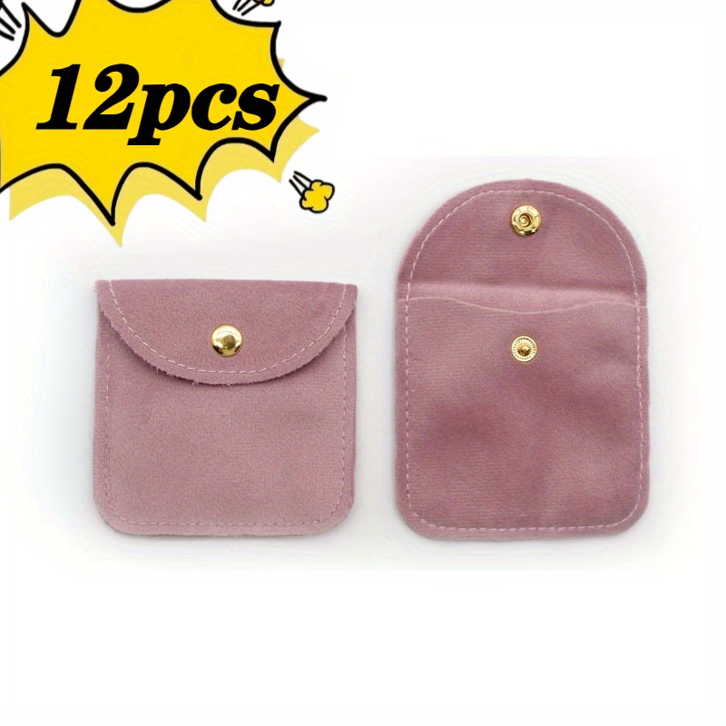 Customizable Laser-Engraved Velvet Pouch Set