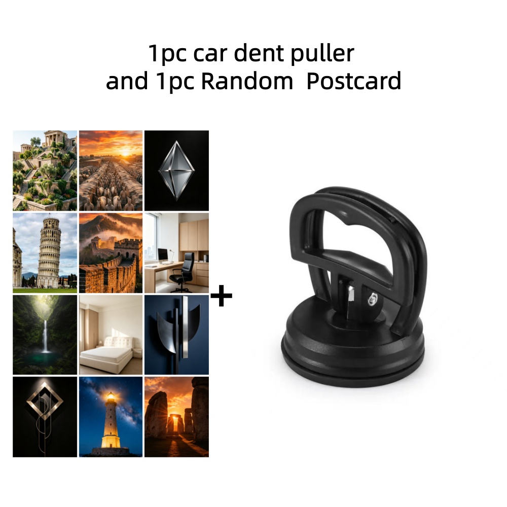 TEMU 1pc Car Dent Repair Tool With High-strength Vacuum Suction Cup, Applicable For Car Body Dents, Mobile Phone Screens, Laptops, And Glass Panels,