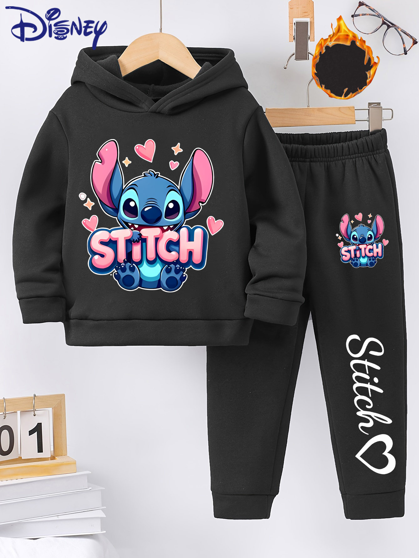 Merk 'Tweedelige Hoodie Set voor Herfst/Winter