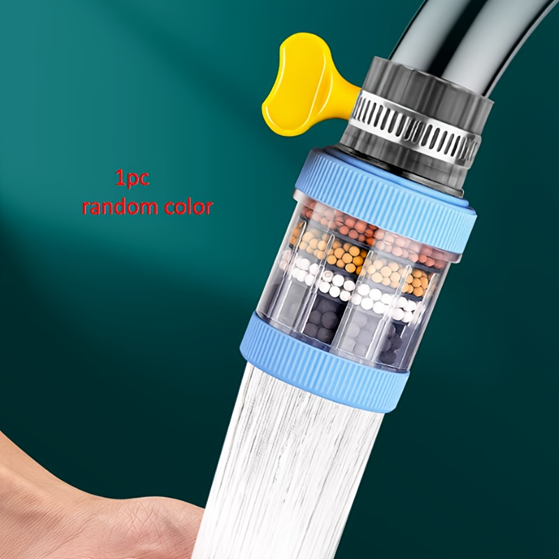 TEMU Local Warehouse 1pc Kitchen Filter, Universal Fit For Home Kitchen, No Power Required, Plastic Material, Holiday Gift
