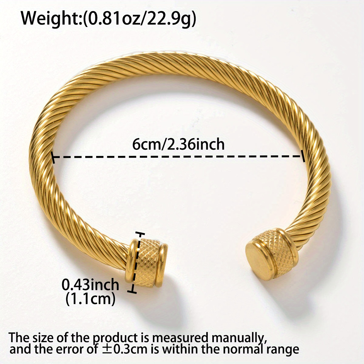 Adjustable Stainless Steel Bracelet Waterproof Music Accessory