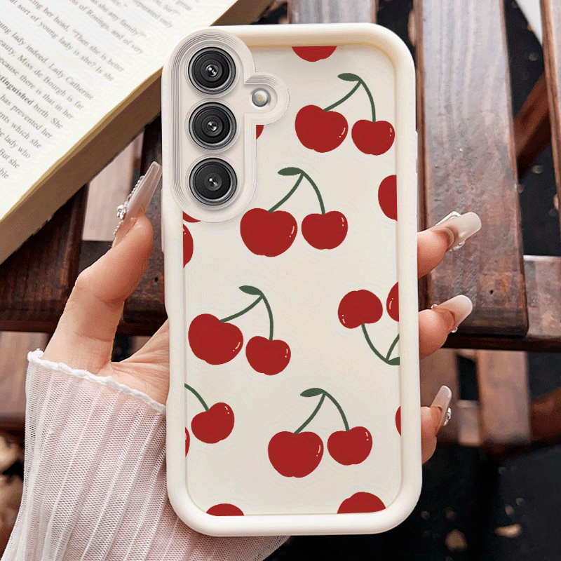 TEMU A Background Filled With Big Cherries For Galaxy