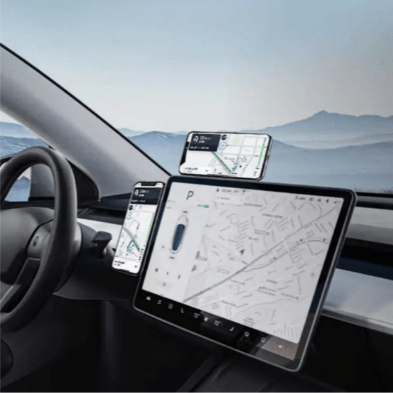 A Lightweight And Portable Magnetic Phone Stand, Compatible with All Phone Models, Rotatable, Waterproof And Rustproof, Adjustable Side Mount for Monitors, Designed for Laptop Expansion.