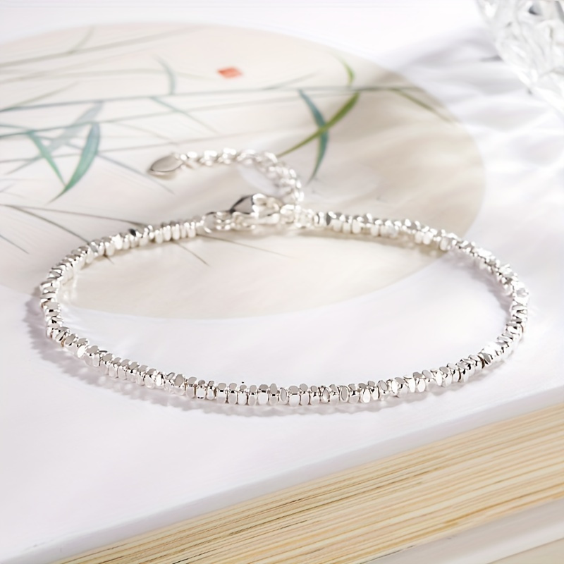 

1pc, 925 Ice & Women's Bracelet - Hypoallergenic, For 's Day, & ,
