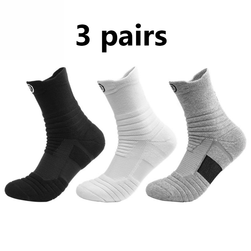 TEMU 3 Pairs Of Men's Outdoor Sports Socks For Cycling And Hiking, Women's Hiking Socks, Women's Hiking Socks, Men's Hiking Socks, Compression Hiking