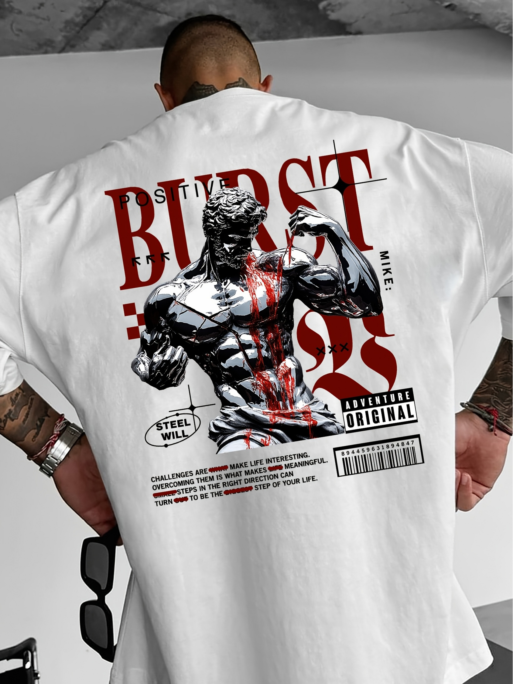 mens heavyweight greek mythology t shirt greek text - Temu Cyprus