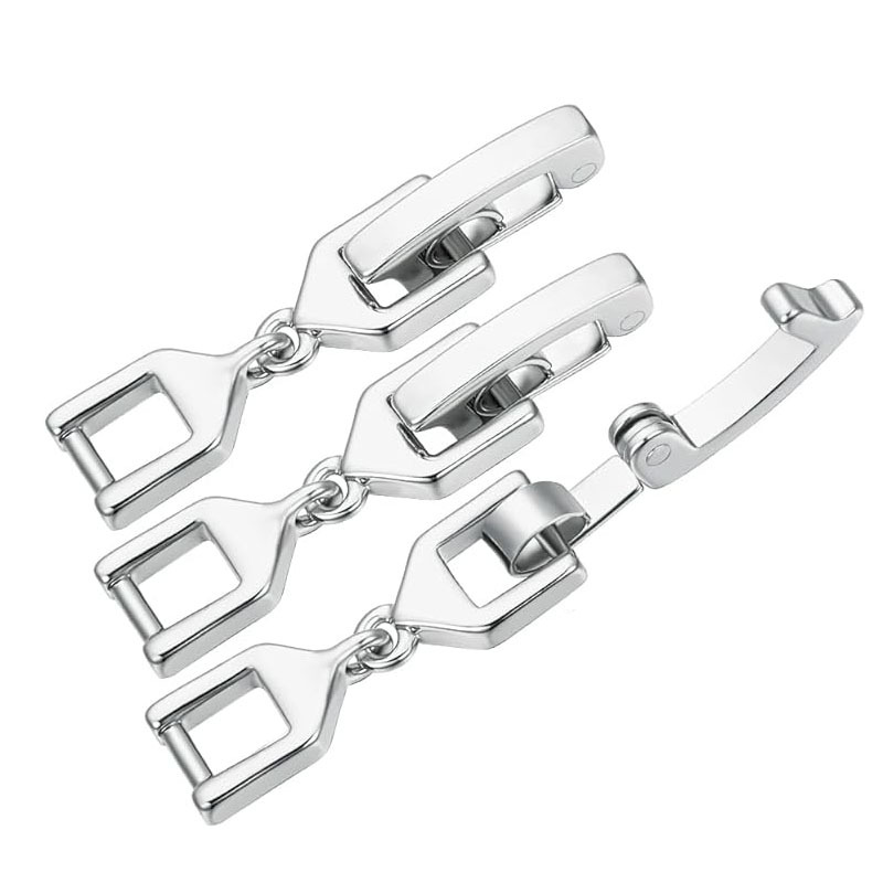 Image of 3pcs Fold Over Clasps 14k Plated Extension Jewelry Clasps Necklace Bracelet Extension For Jewelry Making Diy Crafts