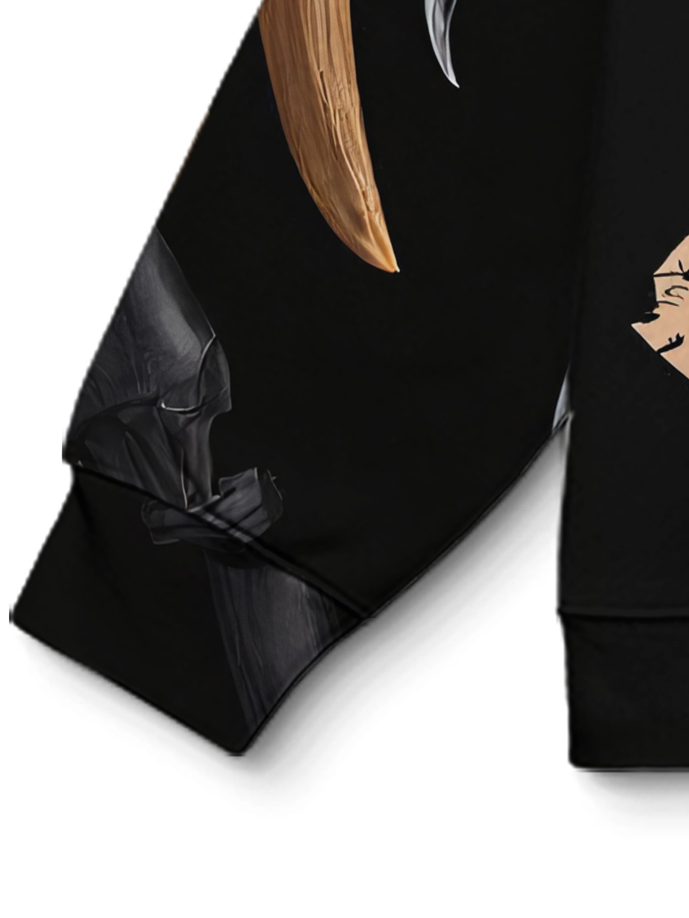 Men's Trendy Street Style Hoodie With Nordic Eagle Axe Patch_voghion.com