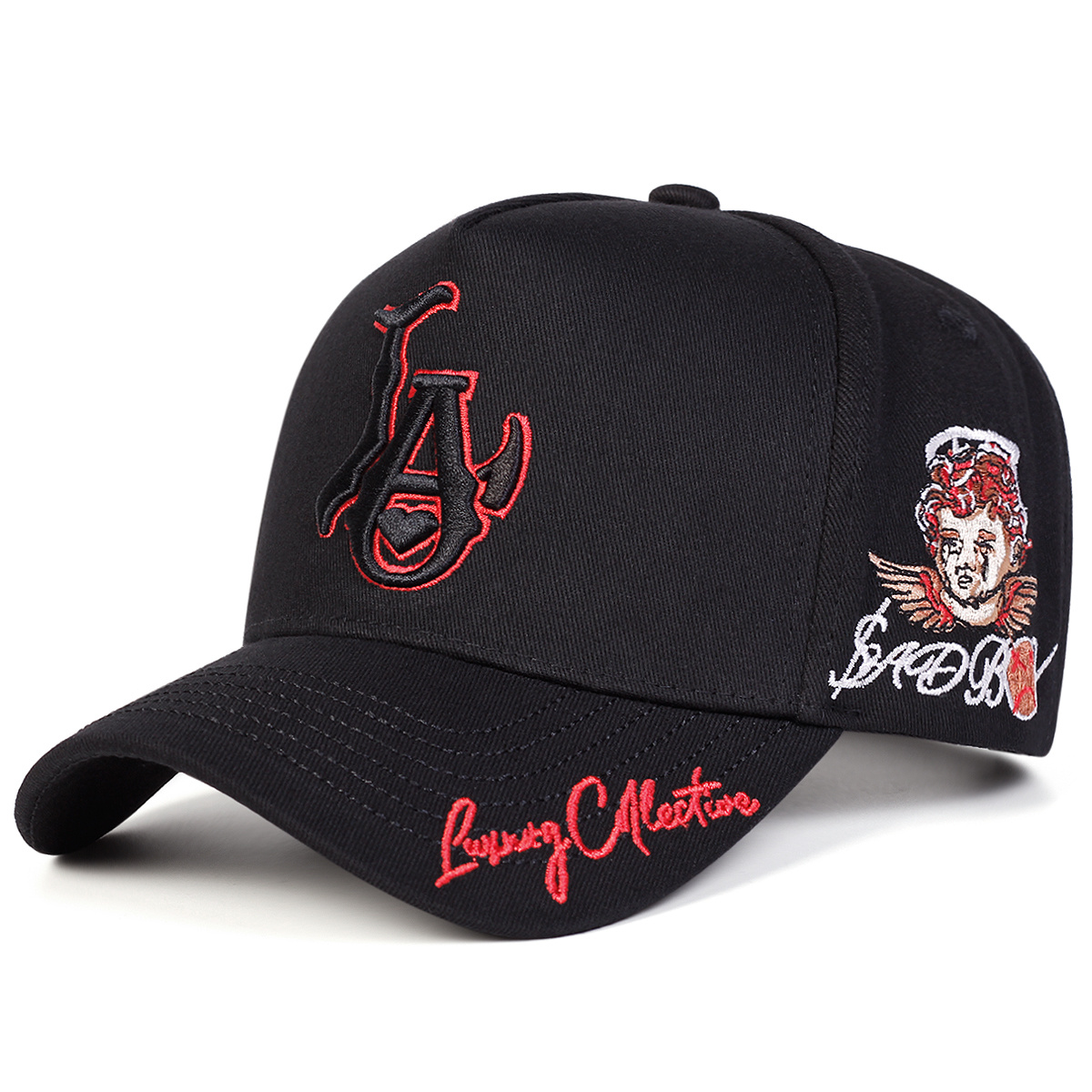 TEMU Cappellino da baseball da Heart, 1 pezzo, cappello a pannelli, cappellino casual regolabile da esterno, per uscite primaverili e autunnali,