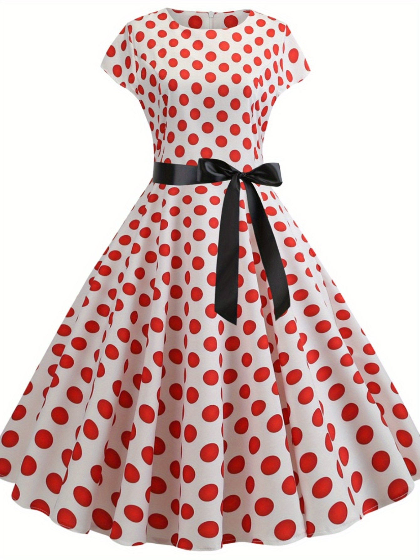 vintage polka dot party dress | High-quality & Affordable | Temu United  Arab Emirates