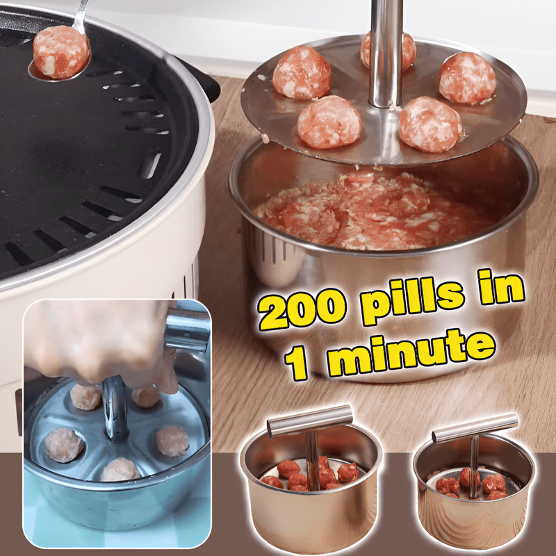 

1pc Stainless Steel Maker, Multi-functional Diy Making Kit For Restaurant Kitchens, Ideal For , , And Gnocchi