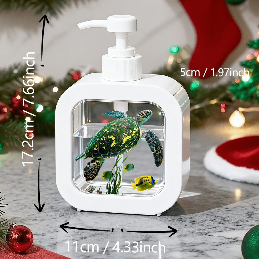 TEMU Home Bathroom Creative Dispenser, Hand-pressed Pump - And , Vibrant Design, Suitable For Bathroom, Kitchen, Sink - Ideal For Soap, Hand