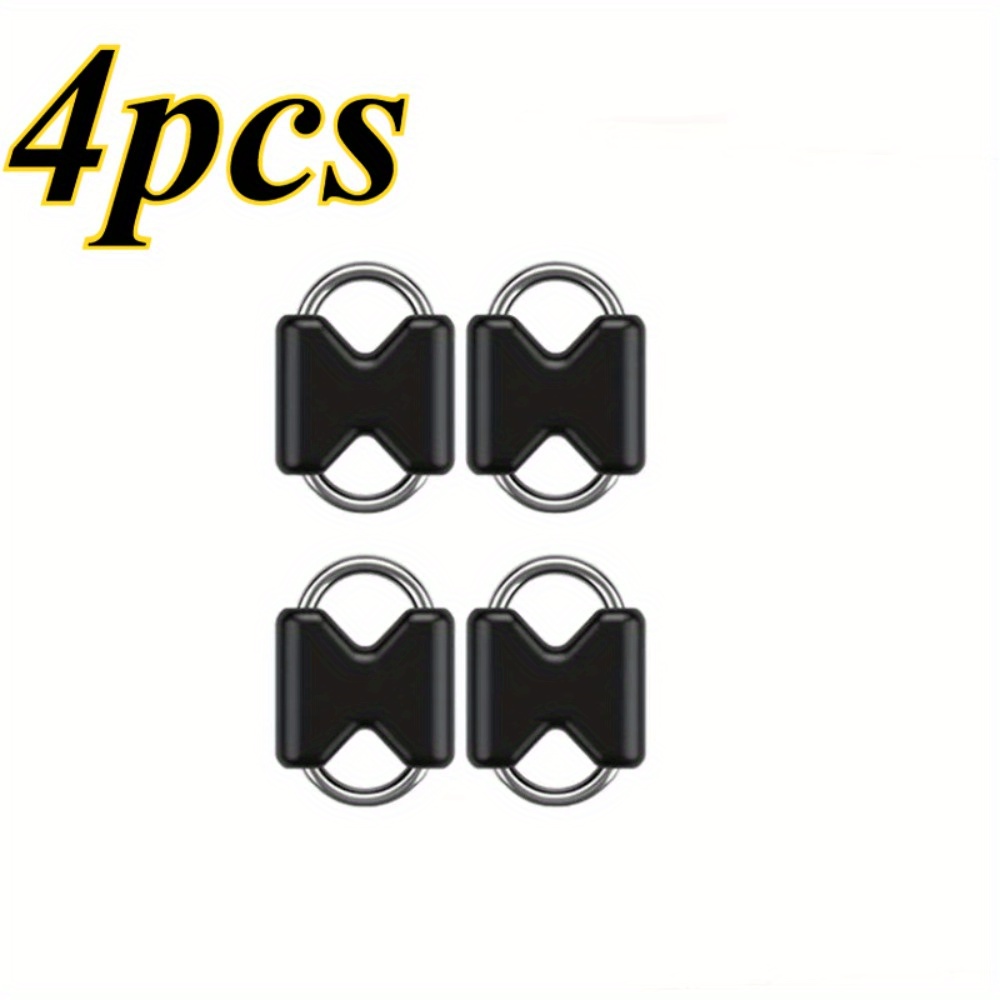 4pcs Camera Strap Adapter Collar Wrist Strap Oval Ring, Suitable For Most Camera Straps Stores And Electronics Malls