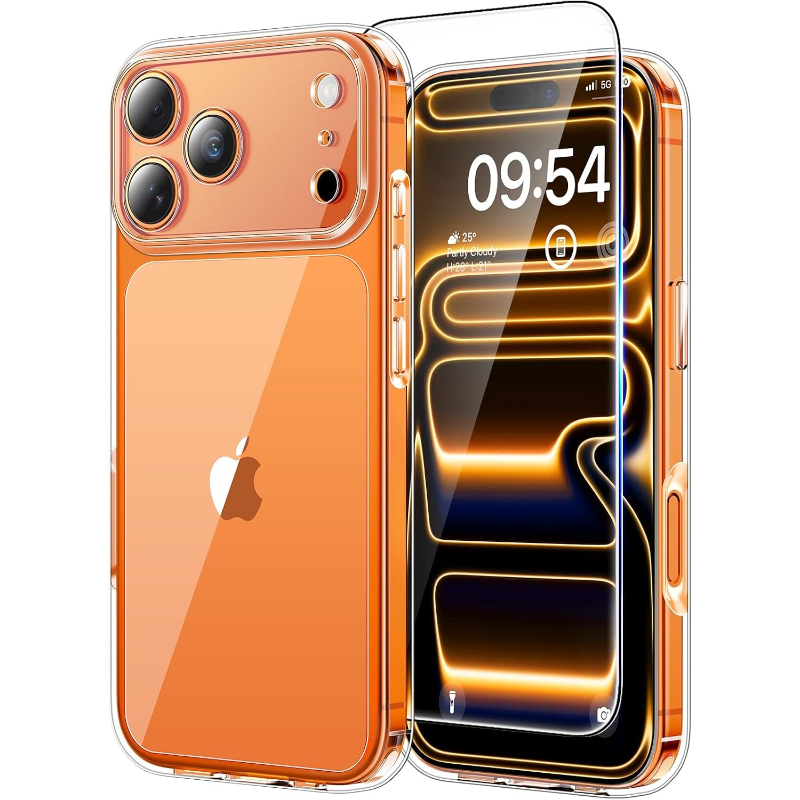 Image of Phone Case: 2pcs(1 Phone Case And 1 Screen), Full Camera Protection Phone Case With Screen Protectorshockproof Slim Phone Case For Iphone 16 15 14 13 12 11