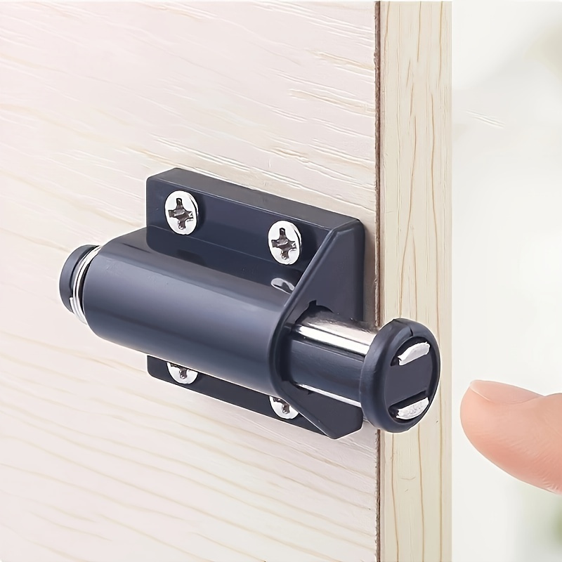 TEMU Juego de 2 bisagras de cierre para puerta simple, amortiguador de cierre para armario