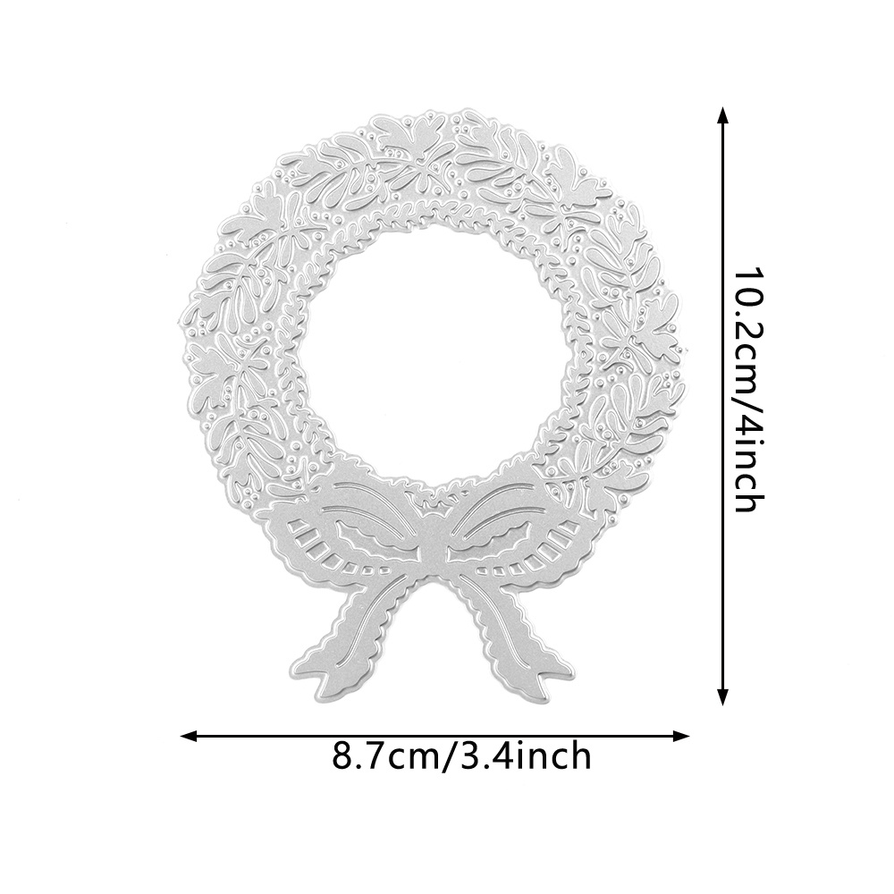 TEMU Christmas Element Decorative Text Foil Plates For Diy Craft Card Making Photo Album Scrapbooking Decoration, Hot Foil Template Mould