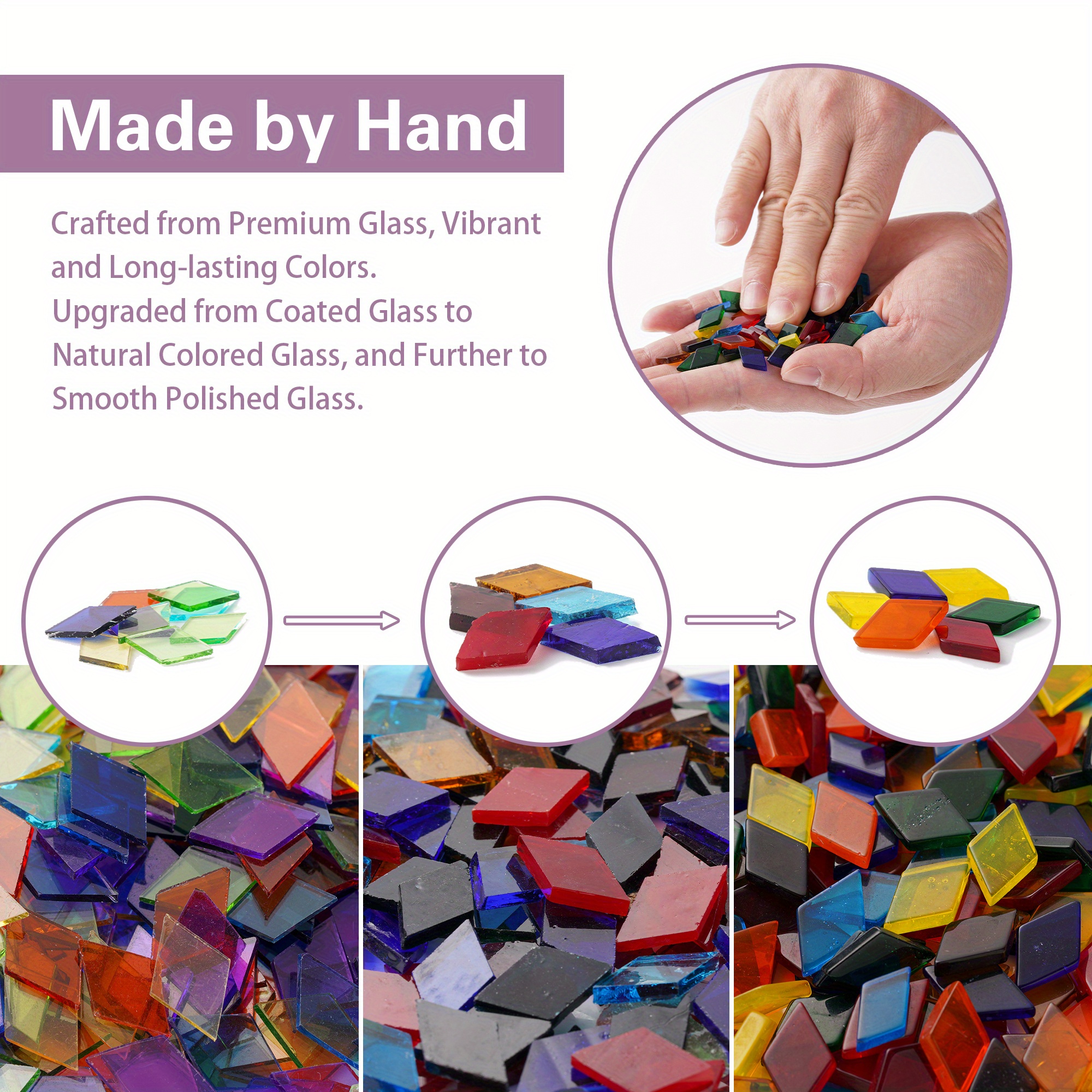 Mosaic Vase Lamp, Turkish Moroccan Table Lamp, Handmade Colorful Glass Vase Wooden Base USB Plug, Decorative Light for Bedroom Living Room Flower Holder for Home Decor