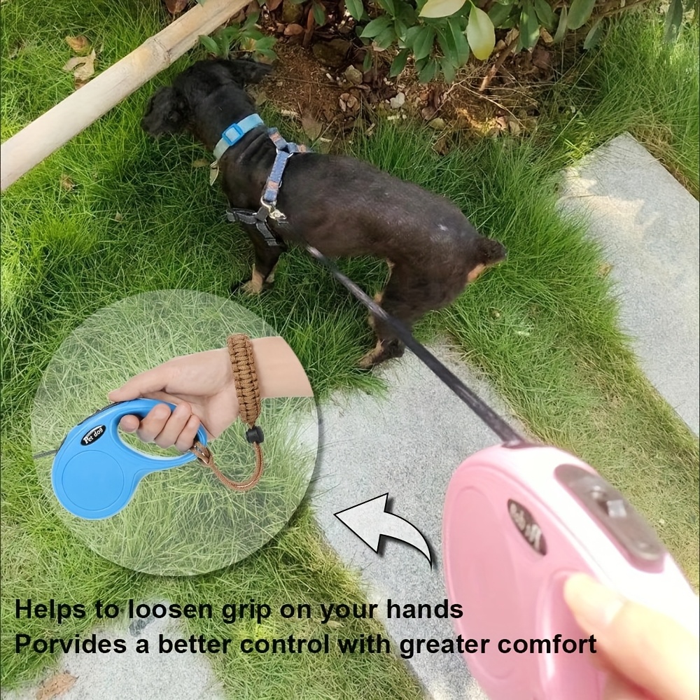 One Adjustable Wrist Strap Dog Leash - a Sturdy Pet Leash Suitable for Chihuahuas And Yorkies, No Battery Required, Featuring a Comfortable Grip