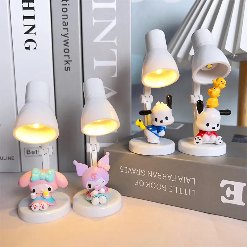 1pc for mini led cartoon design eye protection battery powered ideal for reading decor festive holiday gift festive gift item design plastic construction for accessories Product details 5